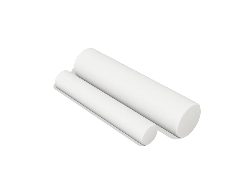 Poliacetal POM-C, za kontakt s hranom prirodni – šipka Ø 32 × 3000 mm