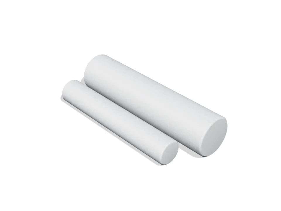 Poliacetal POM-C svijetlosivi (slično RAL 7035) – šipka Ø 60 × 1000 mm