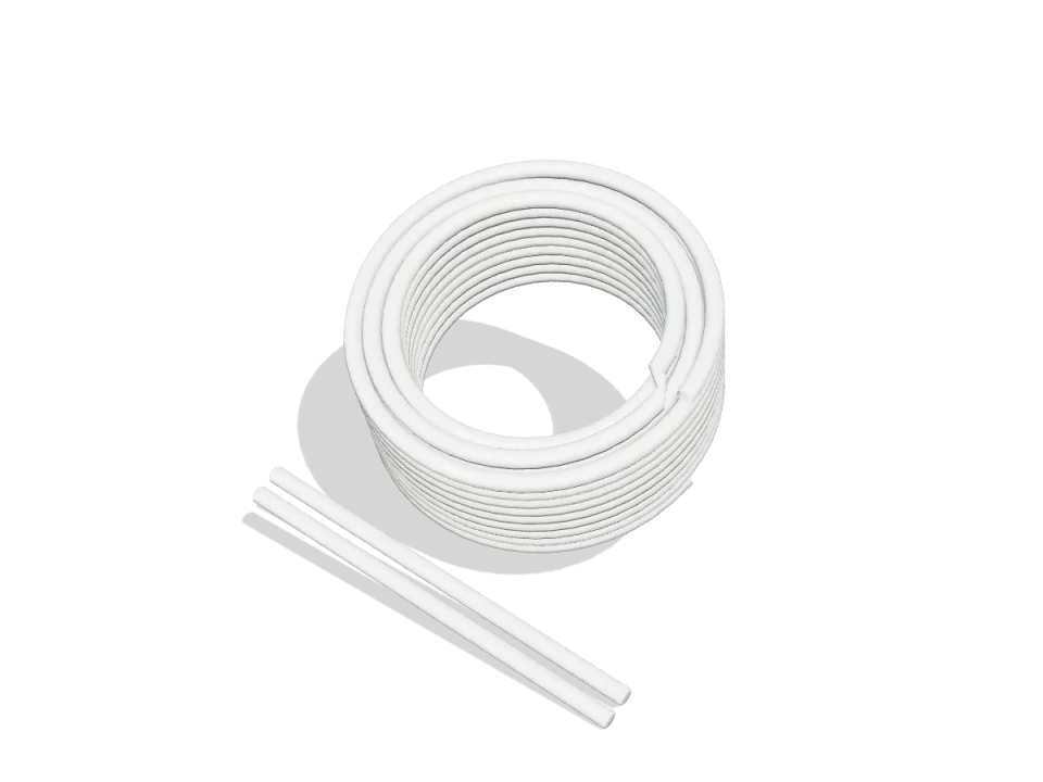 Polietilen PE 100 prirodni – žica za zavarivanje, trougaona 90° 5 × 3,6 mm