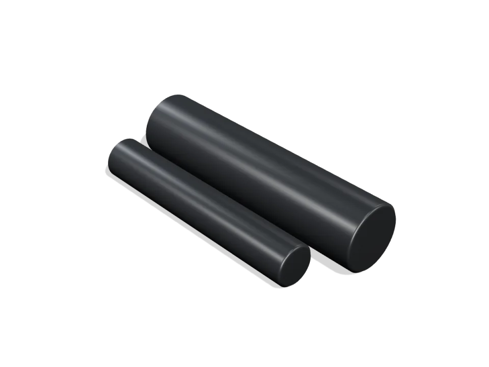 Poliamid PA 6 GF30 crni – šipka Ø 32 × 3000 mm