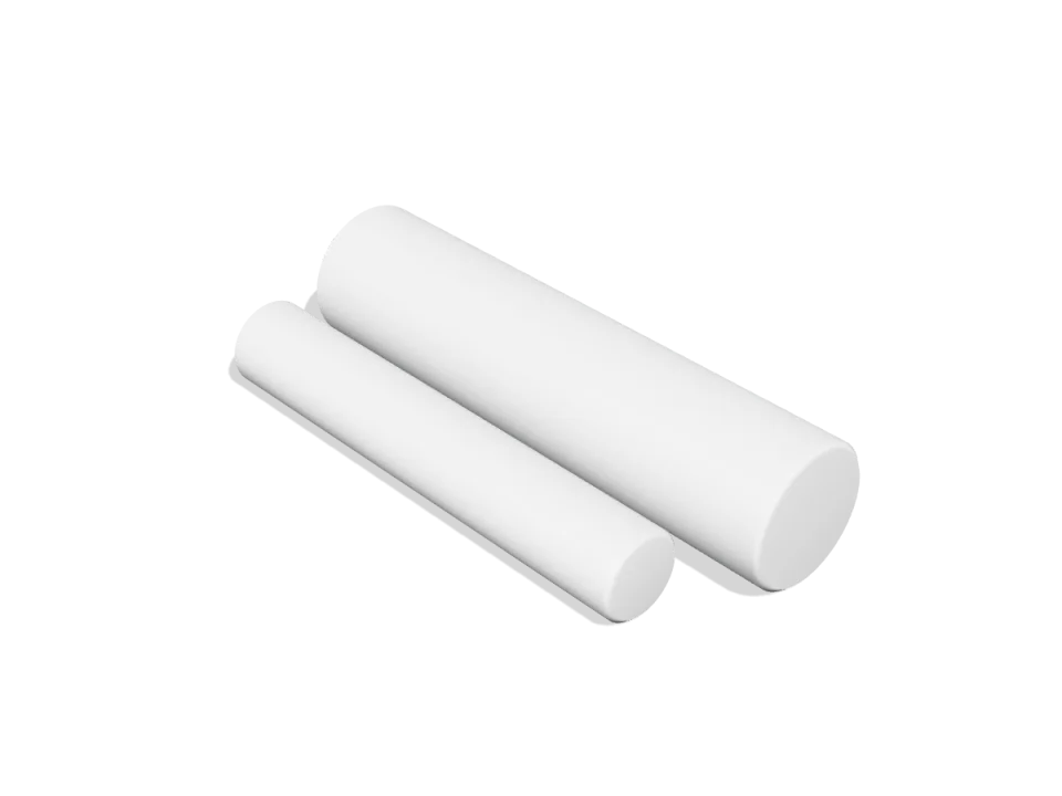 Politetrafluoretilen PTFE prirodni – šipka Ø 12 × 2000 mm